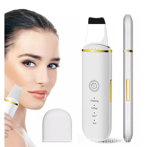 Facial Water Peeling Ultrasonic Ion Skin Scrubber